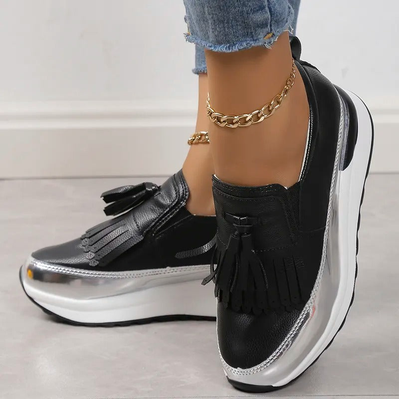 Breathable women's sneakers with timeless style – Isabella