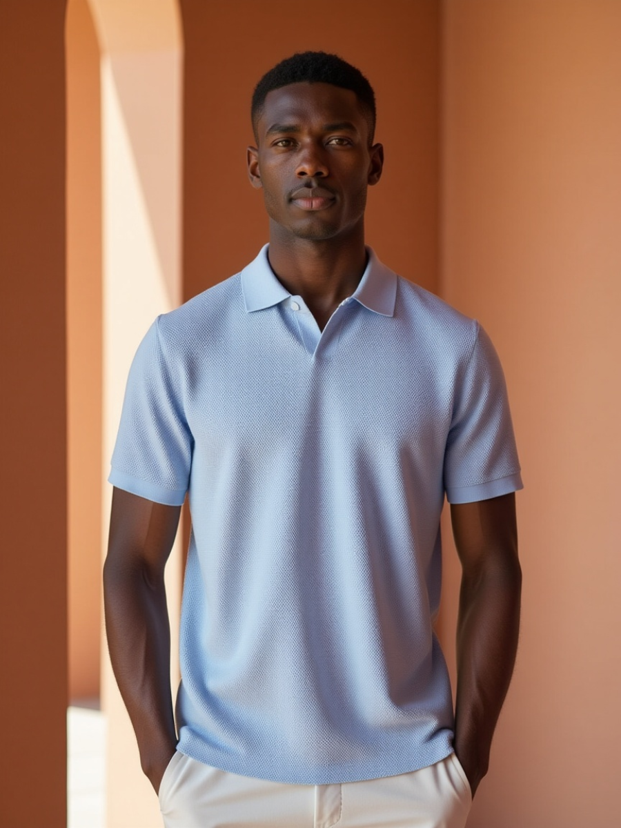 Stylish Autumn Men's Polo – Nestor