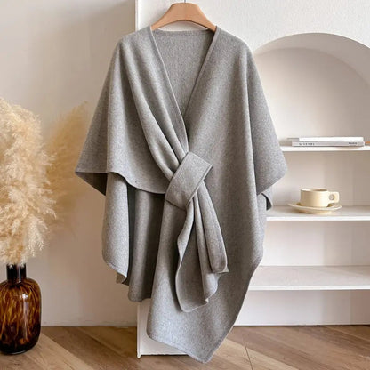 Ladies Wrap Scarf with Windproof Design – Celeste