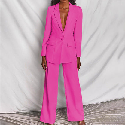 Stylish Blazer and Trouser Set - Ariane