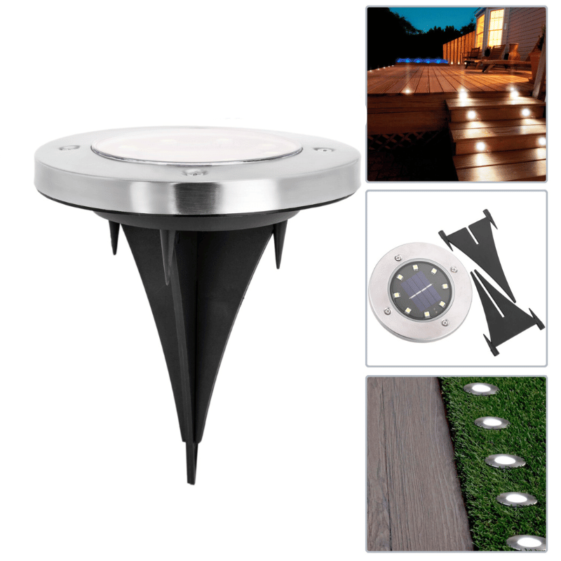 Solar Ground Spot Light for Outdoors – SunHalo