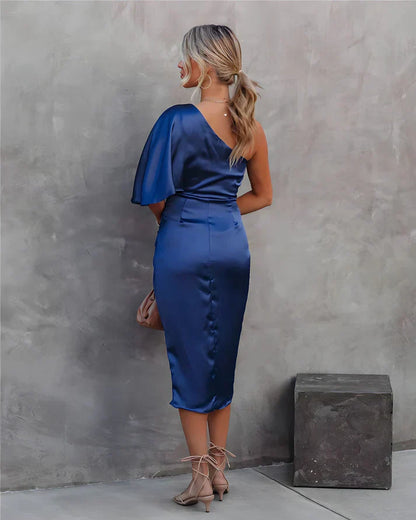 Silk Evening Dress - Seraphina