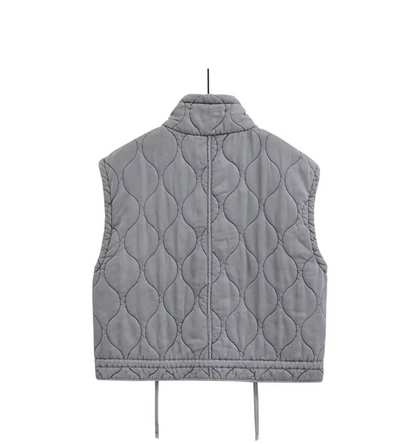 Grey Sleeveless Cotton Vest – Autumn Magic Thalia