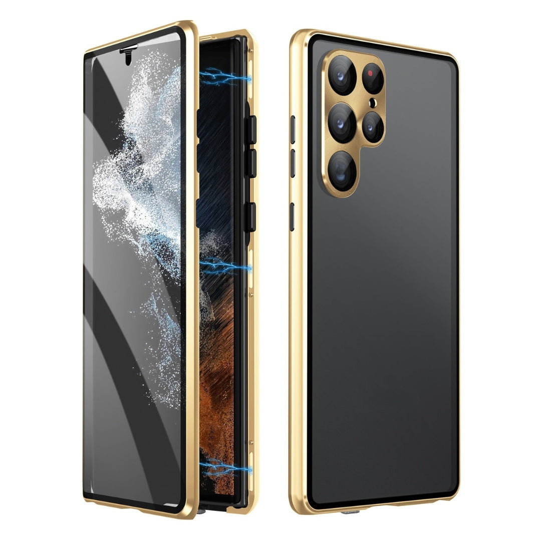 Magnetic Double-Sided Glass Protective Case – ClearLock (1+1 FREE)