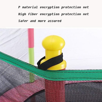 Children's trampoline with safety net – Jumpie KidsTramp