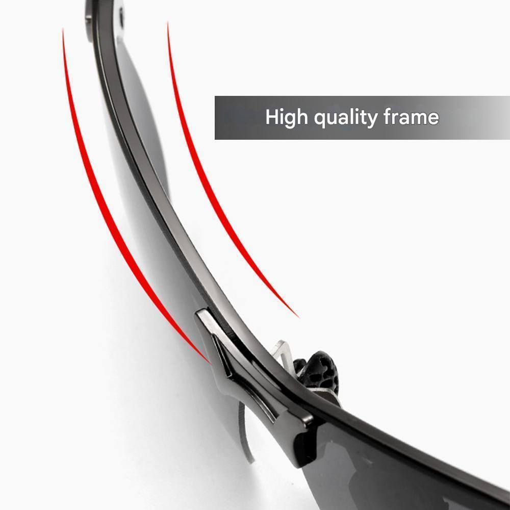 Stylish self-tinting polarised glasses for day & night – Nils