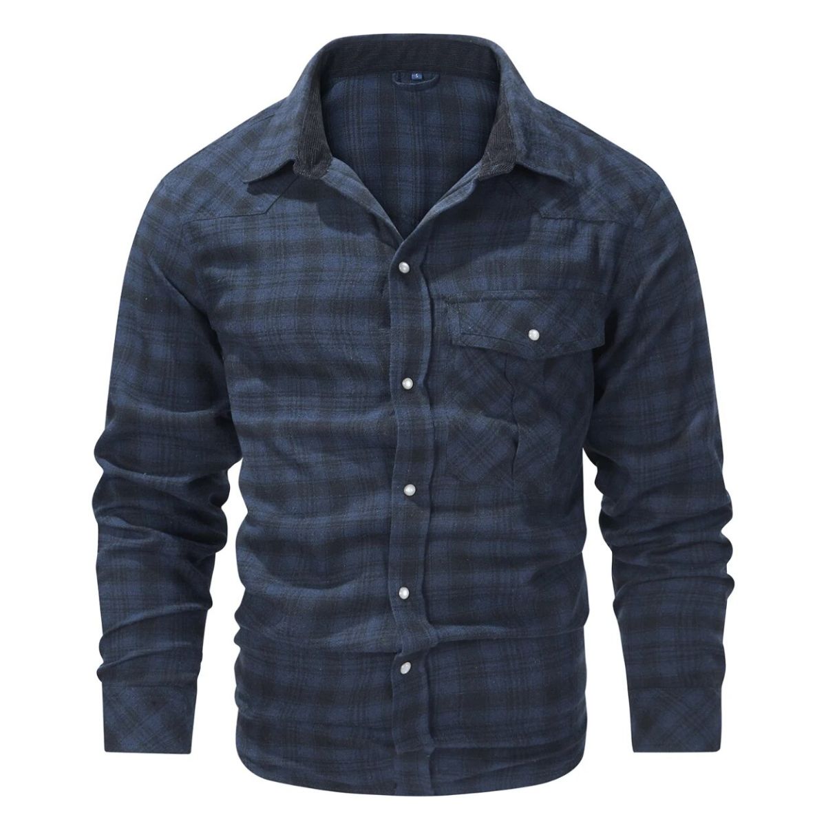 Checked men's shirt for autumn & winter – Tobias