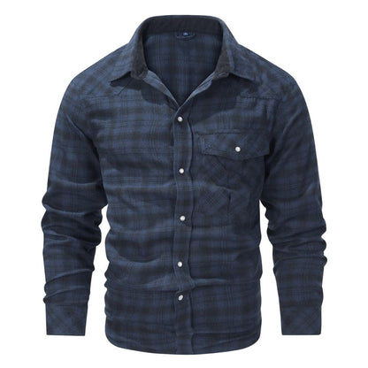 Checked men's shirt for autumn & winter – Tobias