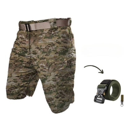 Men's cargo shorts with 7 pockets & free belt – Taro