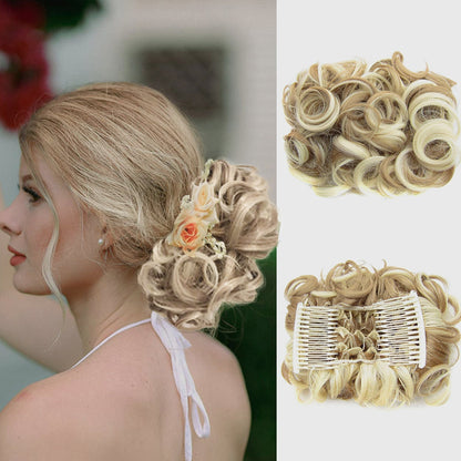 Curly Knot Hair Extension – FluffyFix