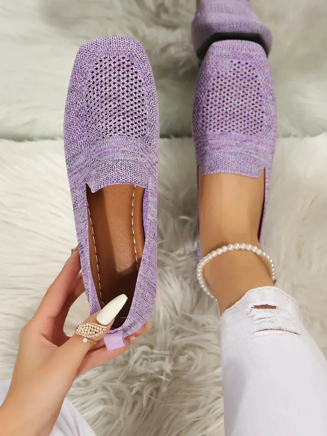 Orthopaedic Non-Slip Flat Shoes - Isabella