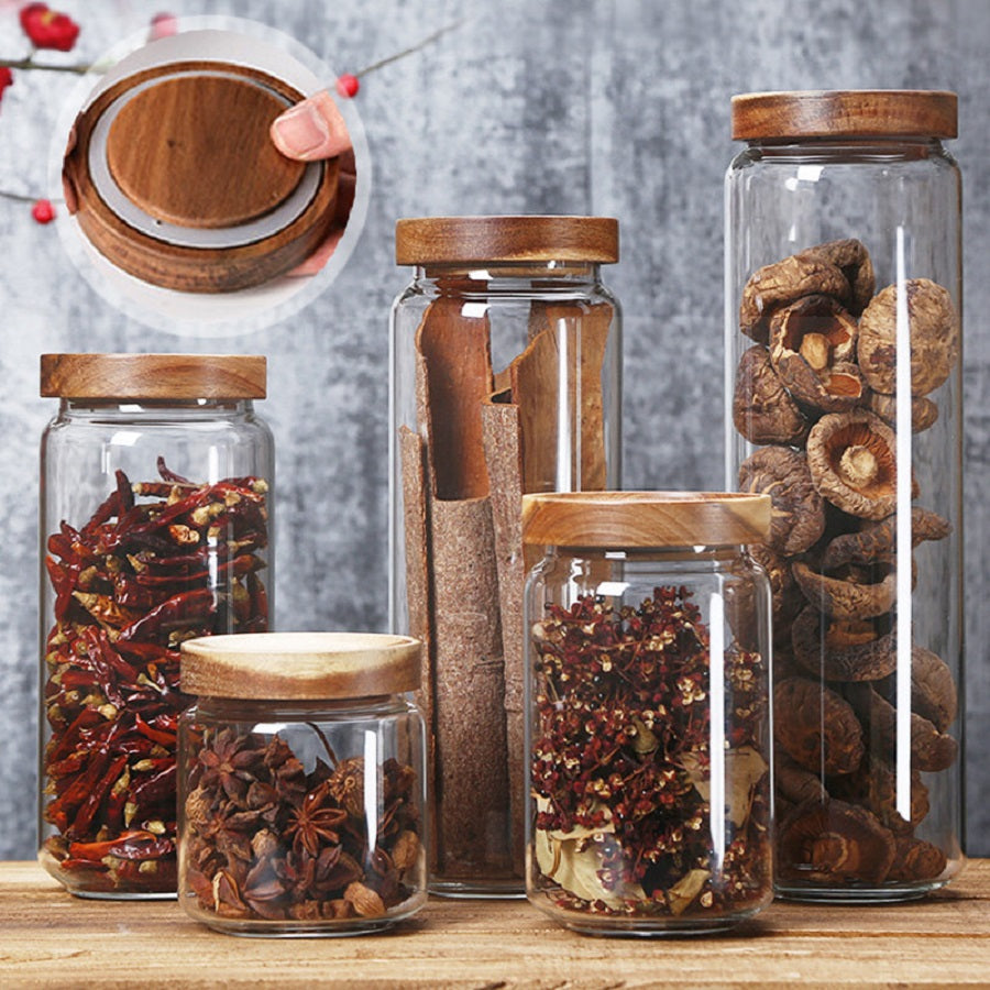 Glass Airtight Kitchen Storage Jar - LunaSeal