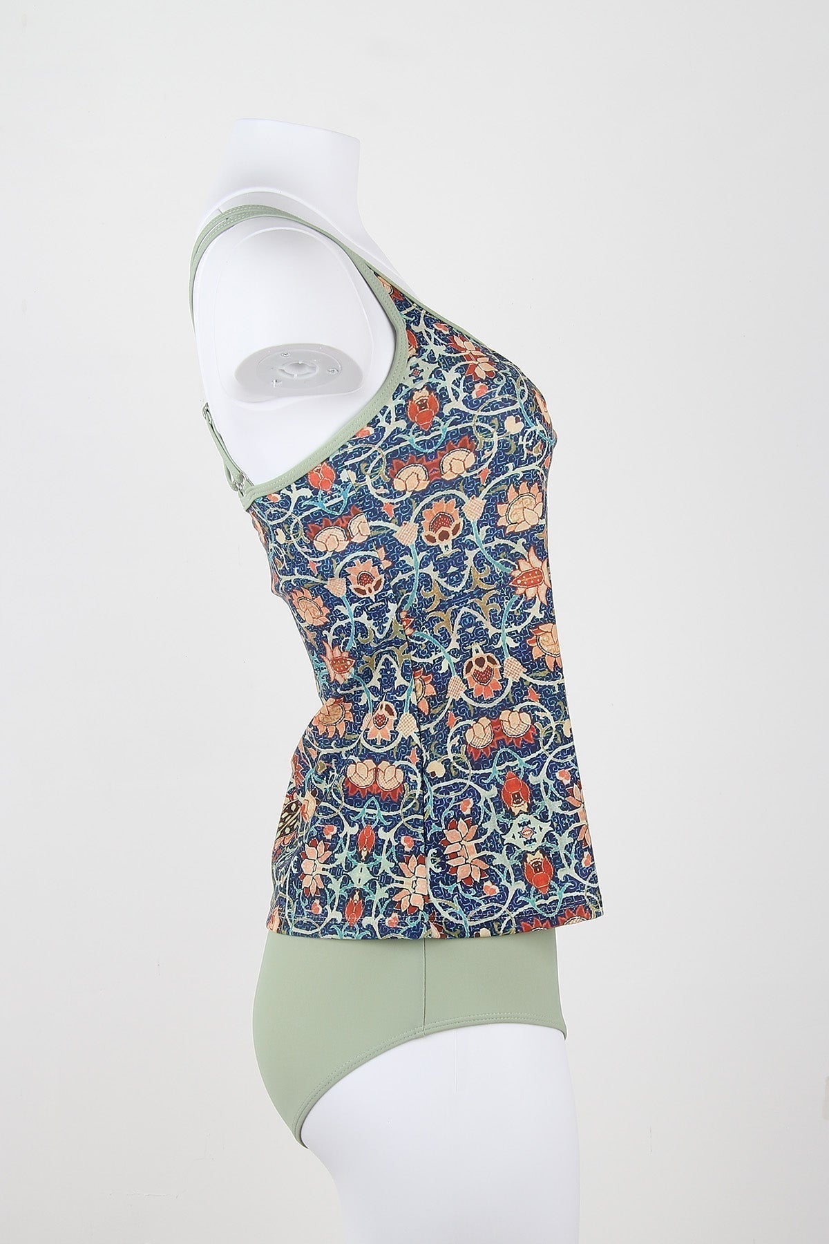 Stylish Sleeveless Bikini with Attractive Pattern - SummerGlow