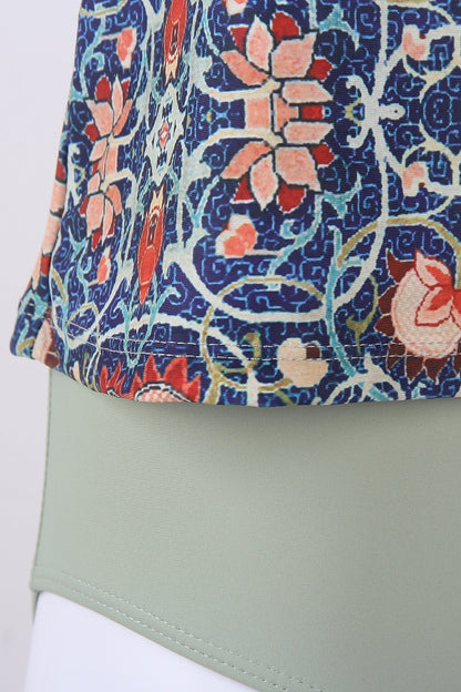 Stylish Sleeveless Bikini with Attractive Pattern - SummerGlow