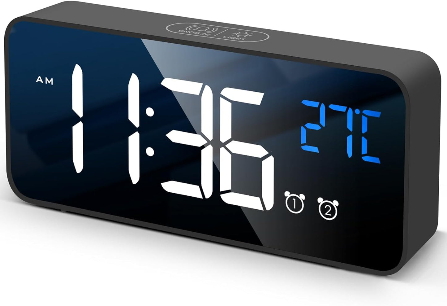 11.5-inch digital calendar day clock with 19 reminders – Claryon