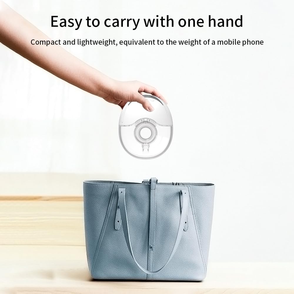 Portable electric breast pump with LED display – Mirava