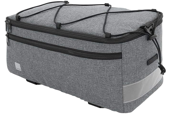 8L insulated pannier for rear rack with shoulder strap – Trevilo
