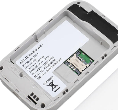 4G LTE USB Wi‑Fi hotspot modem with 300 Mbps speed and 3,000 mAh battery – Netvora