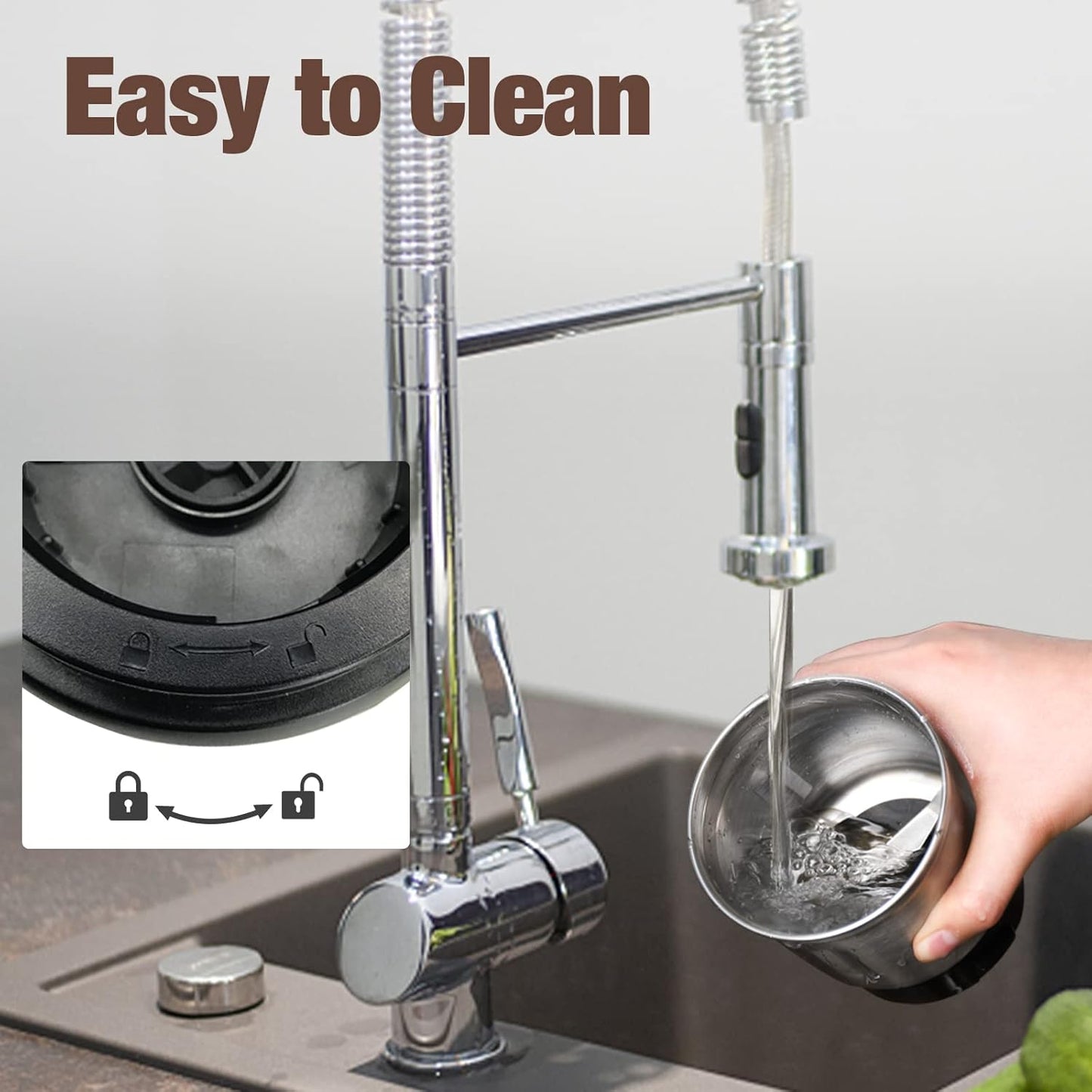 Electric coffee and spice grinder with removable cup – BrewMate