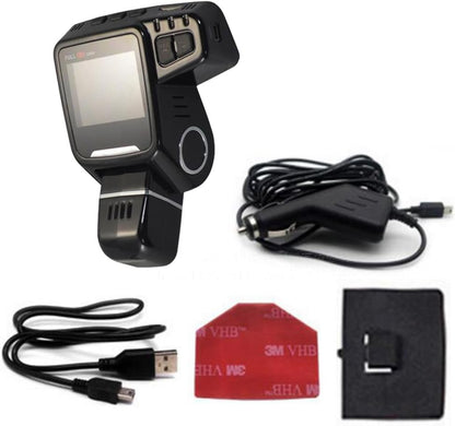 Wi‑Fi concealed 1080p dashcam with 170° wide-angle lens and G‑sensor