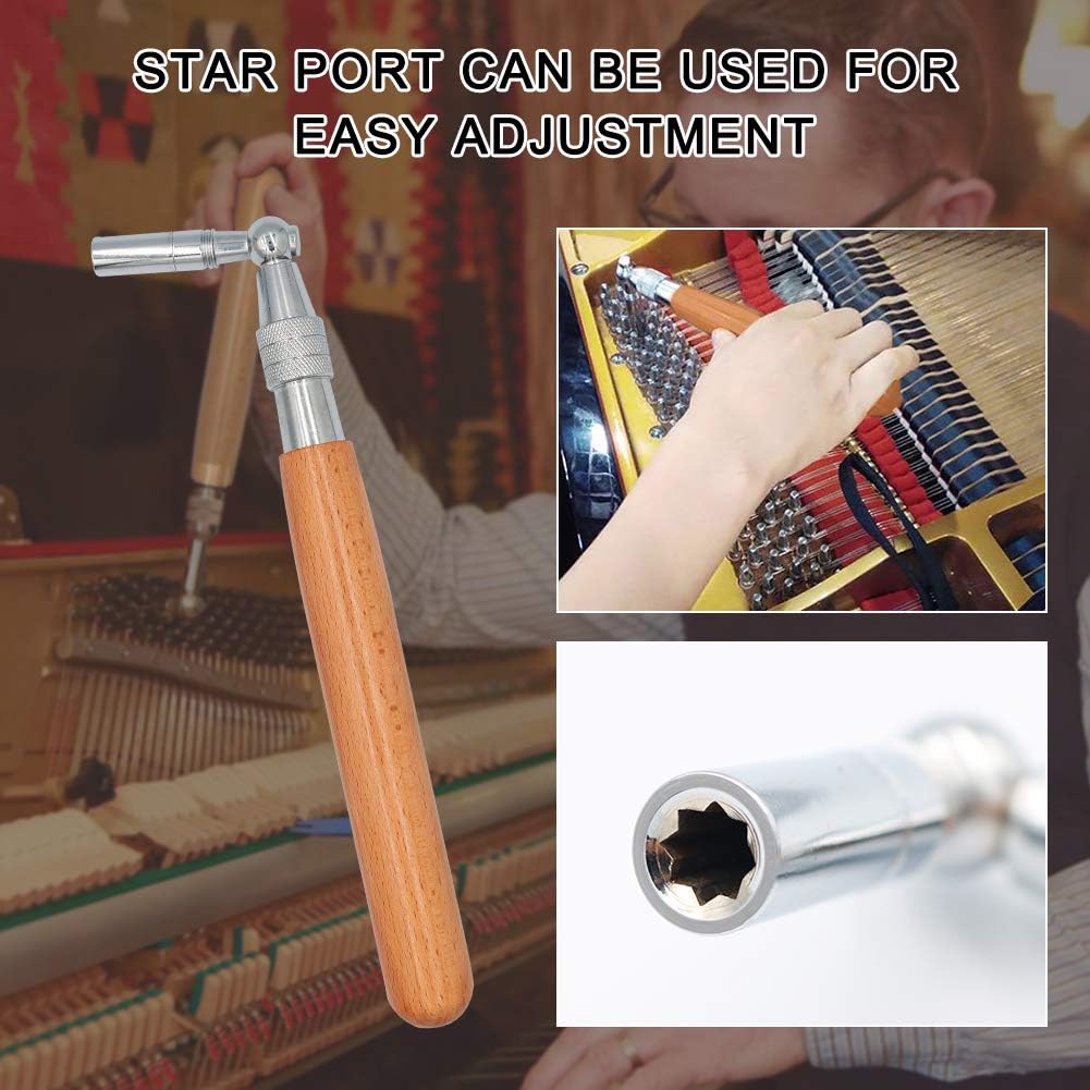 Professional 16-piece piano tuning kit with storage pouch – Arvena
