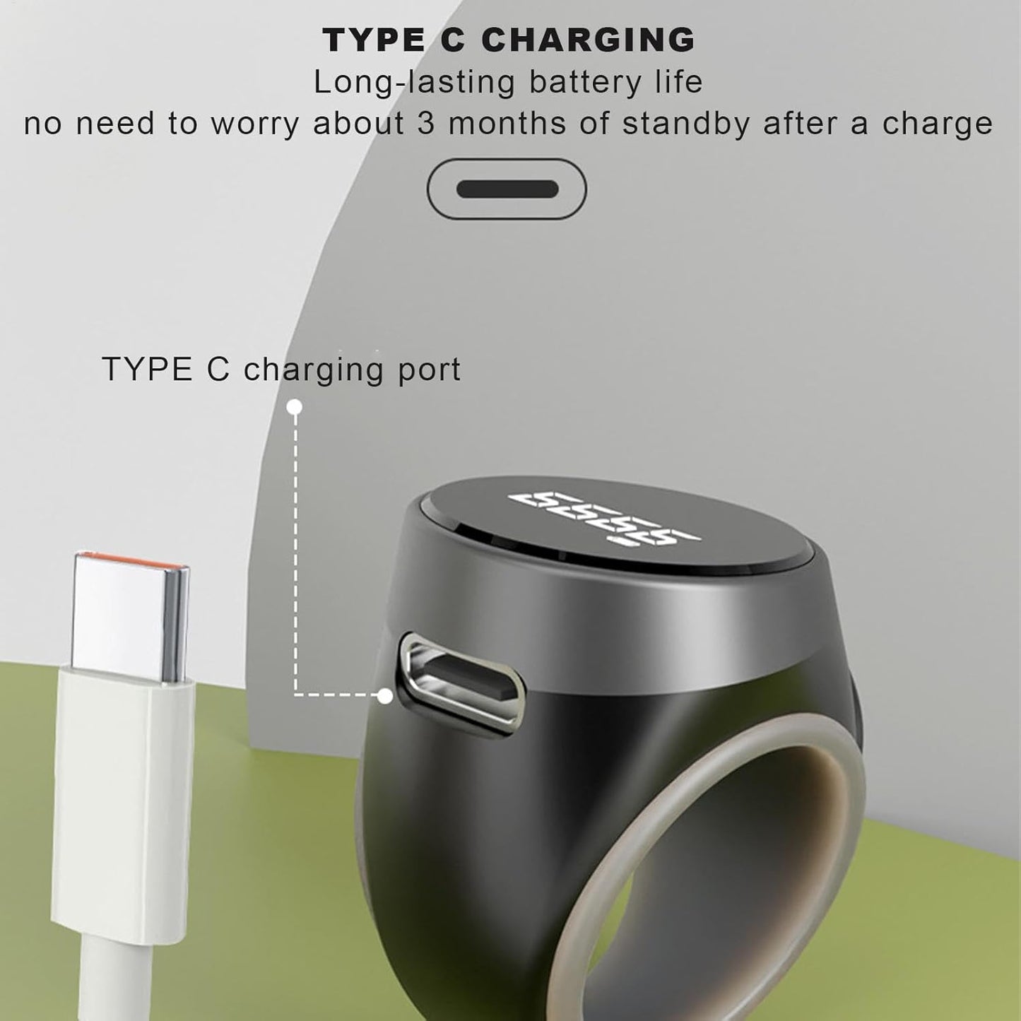 4-digit rechargeable digital finger counter ring (Buy 1, Get 1 Free) – Calmero