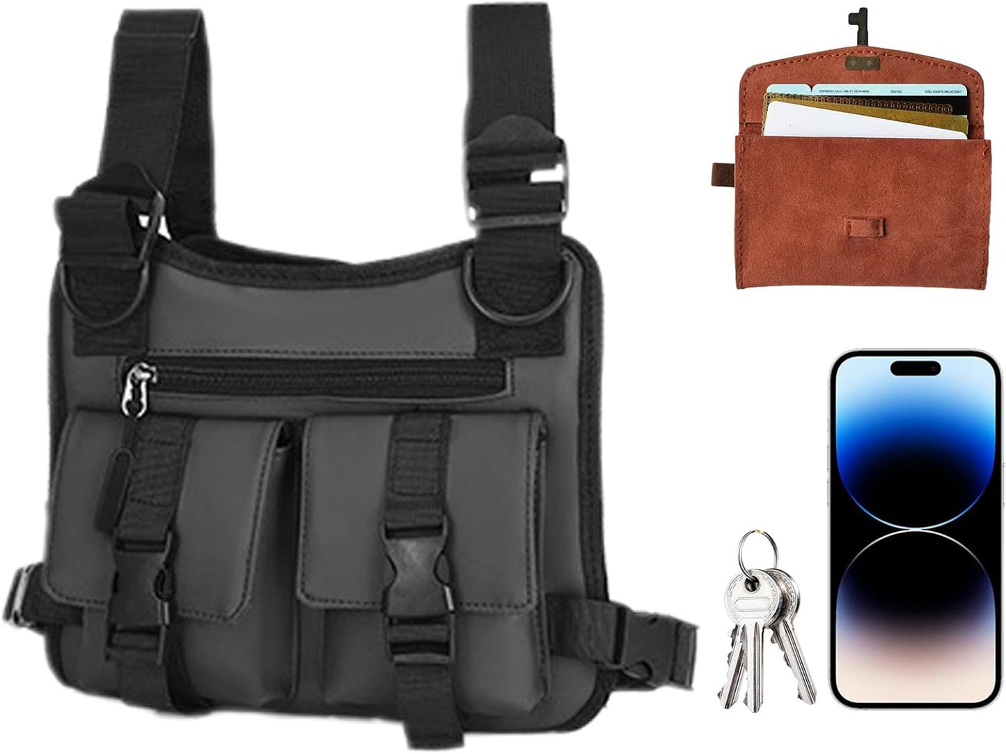 Lightweight adjustable running vest for men – Dravon