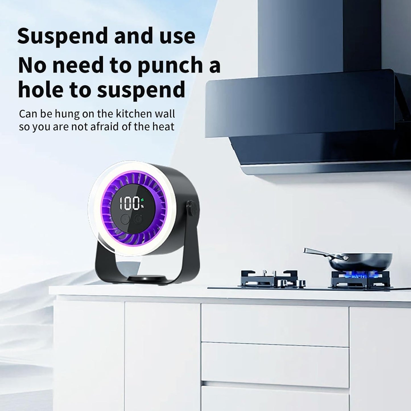 Quiet table fan – Auralis