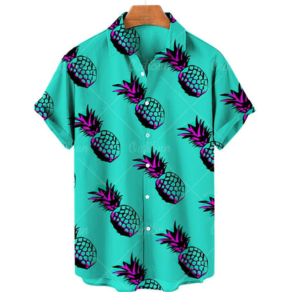 Tropical Hawaiian short-sleeved shirt – Mateo
