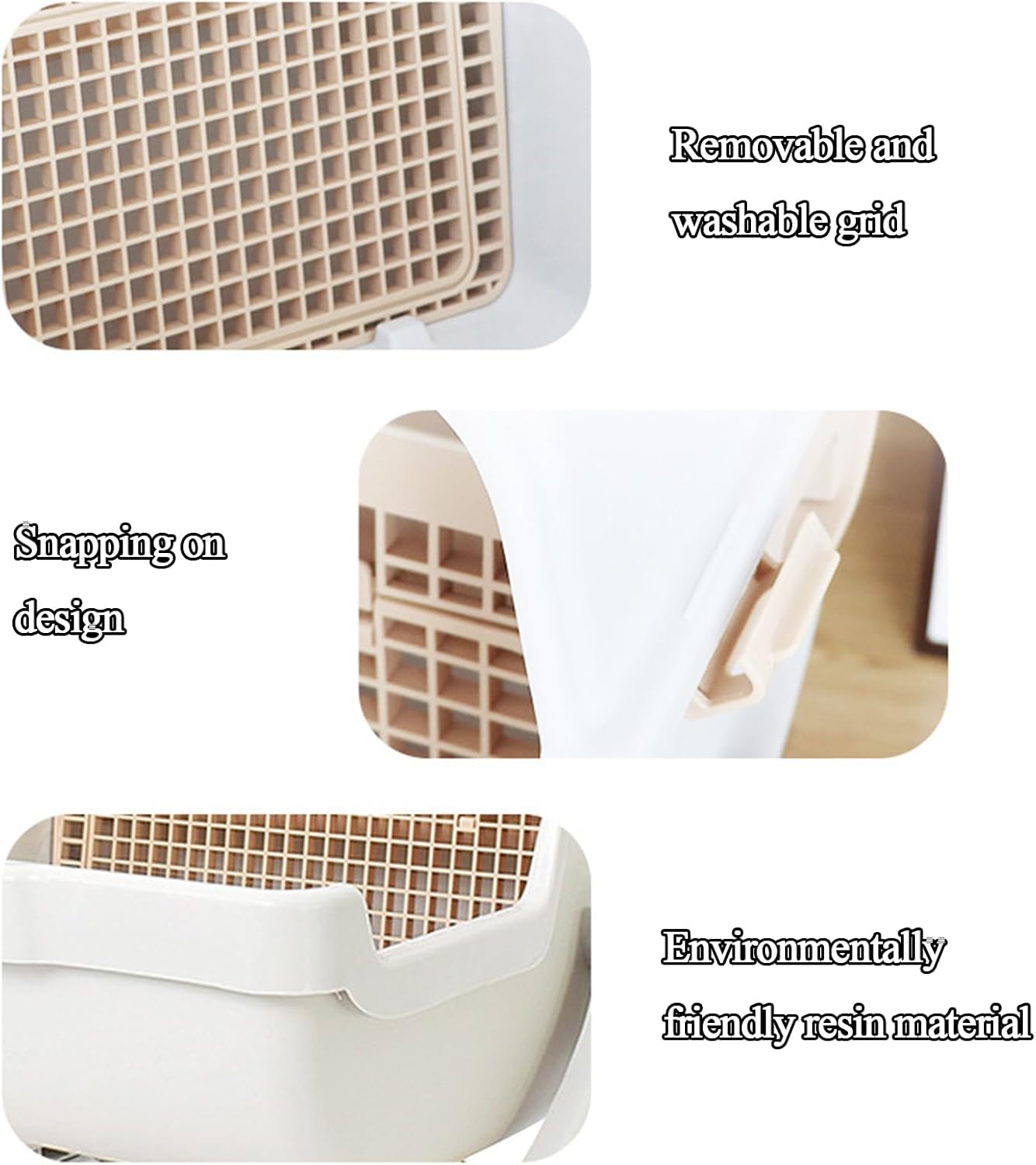 Automatic odourless cat litter tray with open design – Felvora