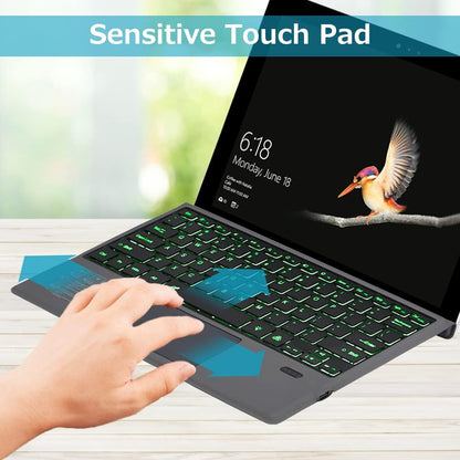 Wireless Bluetooth keyboard with backlighting and touchpad for Surface Pro – Nexora