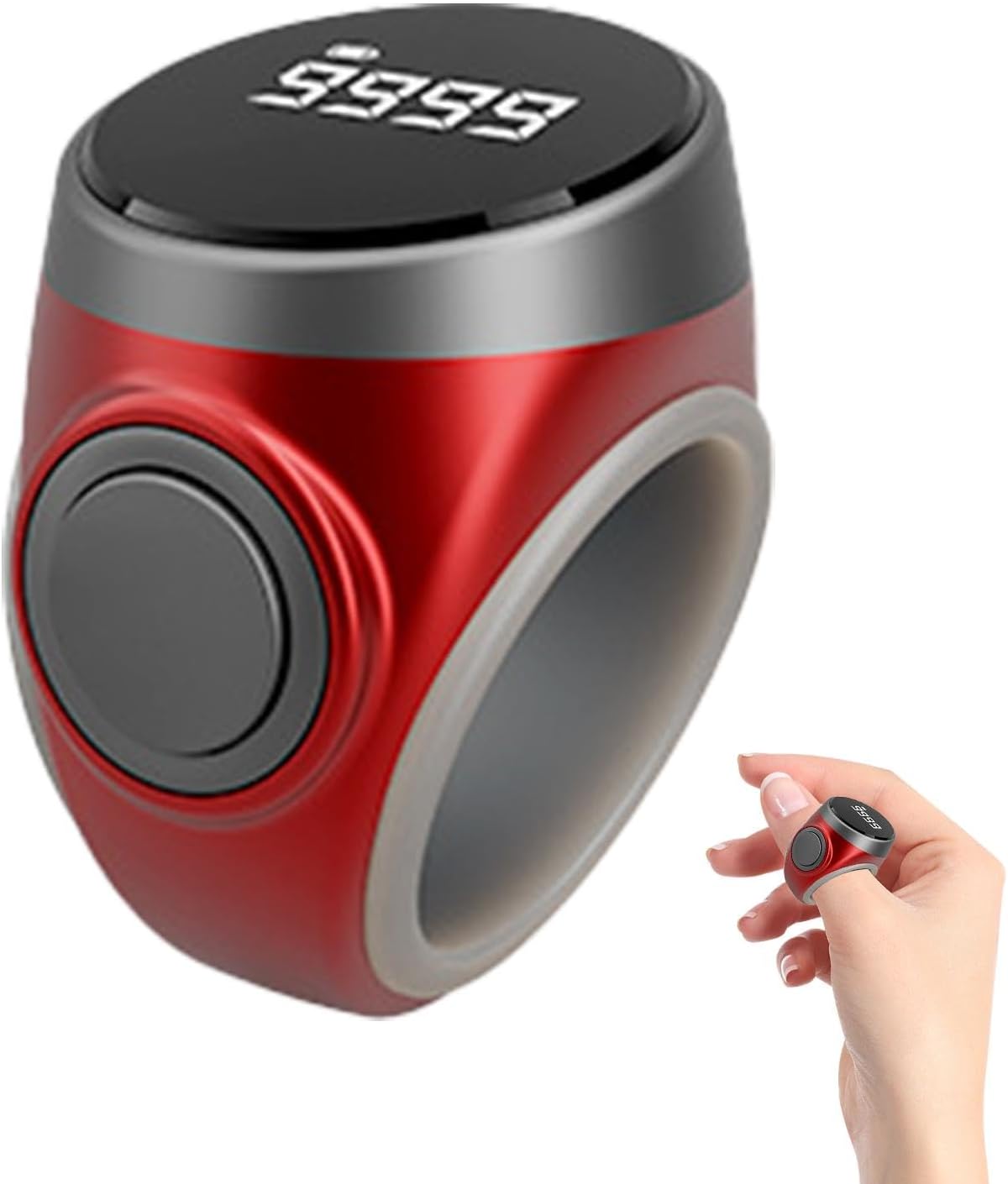 4-digit rechargeable digital finger counter ring (Buy 1, Get 1 Free) – Calmero