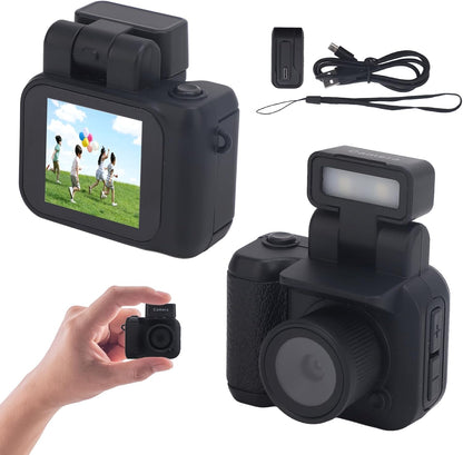 Mini keyring digital camera with 1080p video and retro design – Rivoma