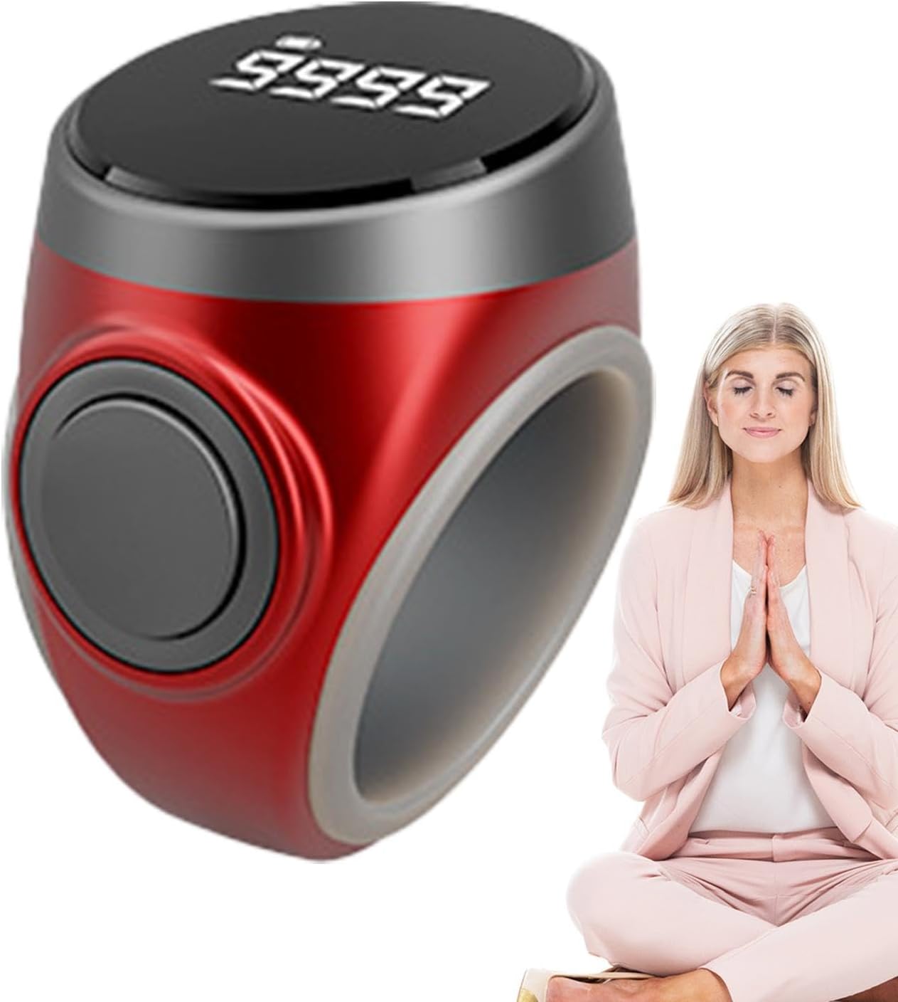 4-digit rechargeable digital finger counter ring (Buy 1, Get 1 Free) – Calmero