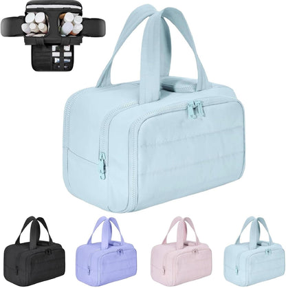 Travel cosmetic bag – Large waterproof toiletry and make-up organiser (4-in-1) – Selvane