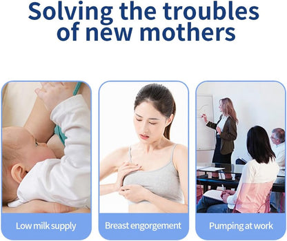 Portable electric breast pump with LED display – Mirava