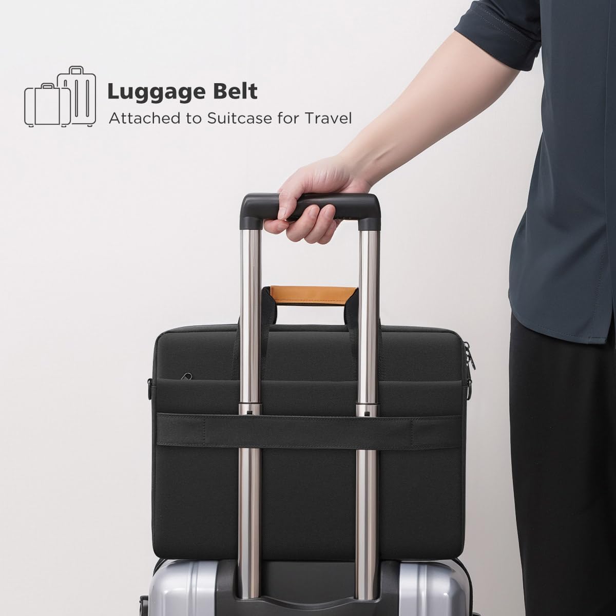 Waterproof laptop bag with 360-degree protective padding