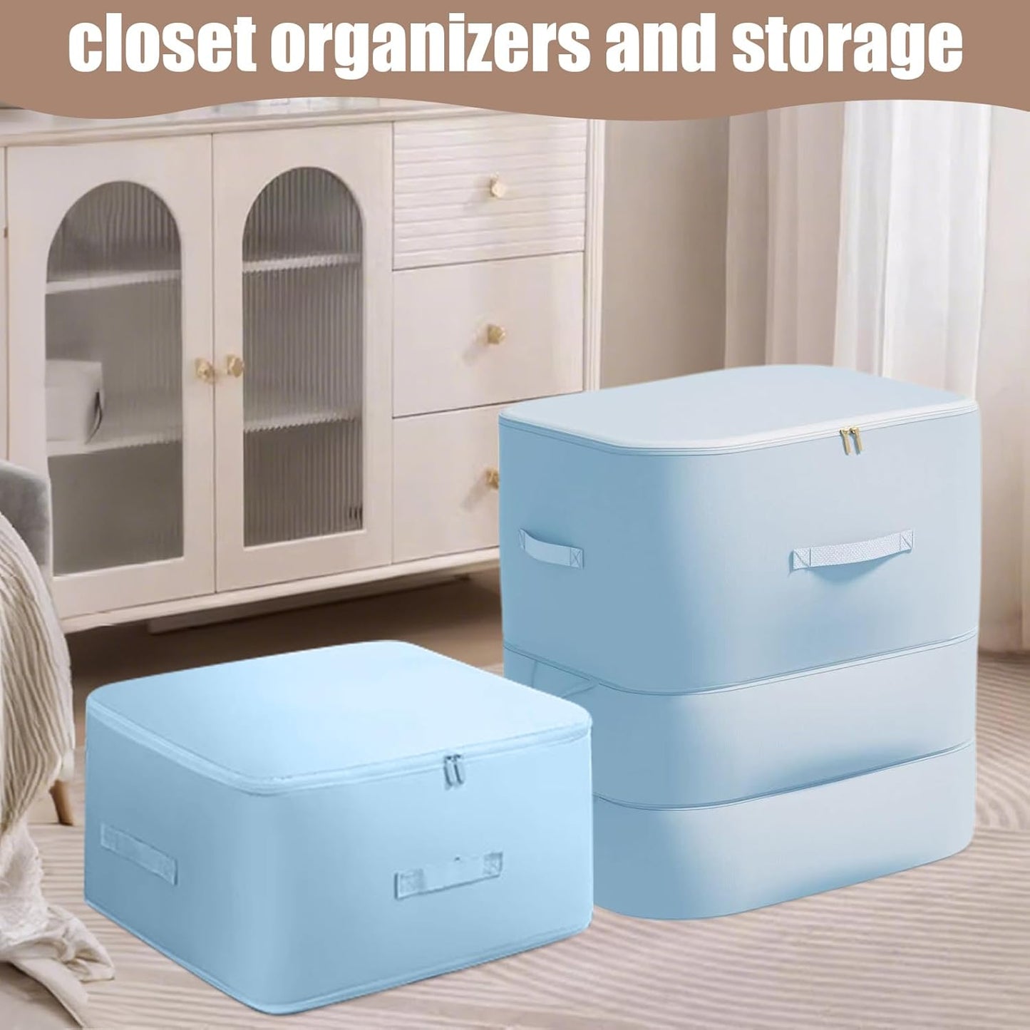 Large dustproof duvet storage bag with self-compression – Corvina