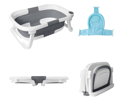 Collapsible baby bath with mesh – BathNest