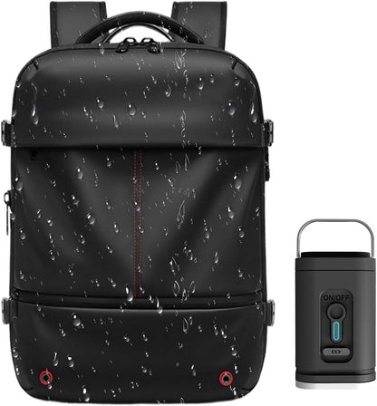 Expandable, waterproof travel rucksack with vacuum compression – Arvid