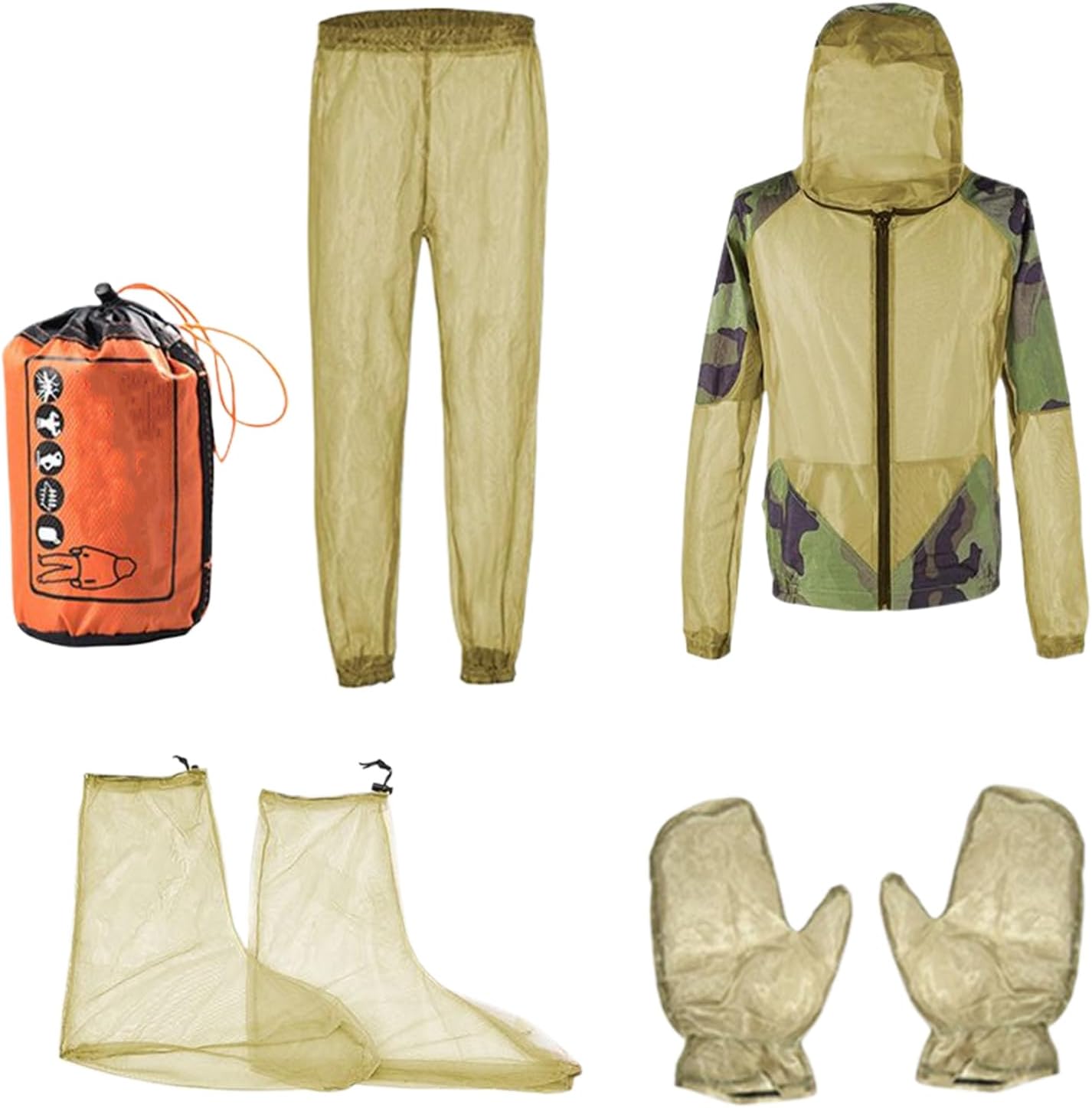 Protective flying suit with jacket, trousers and gloves – Avenira