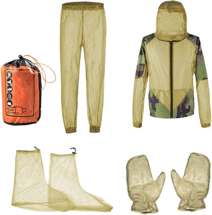 Protective flying suit with jacket, trousers and gloves – Avenira