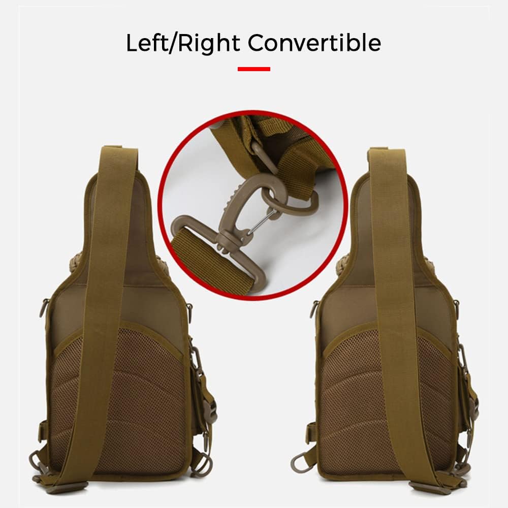 Fishing sling bag with multiple pockets for storing fishing gear – Arvion