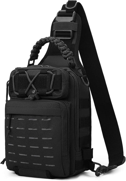 Fishing sling bag with multiple pockets for storing fishing gear – Arvion