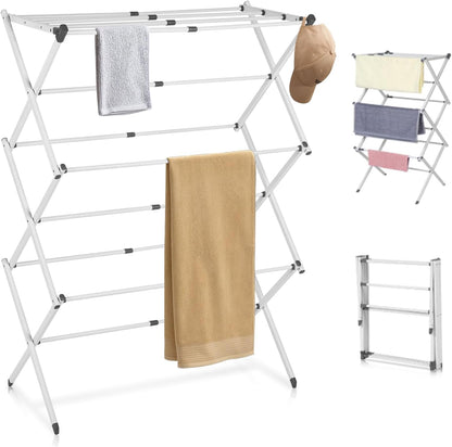 3-tier foldable clothes airer – DryMate