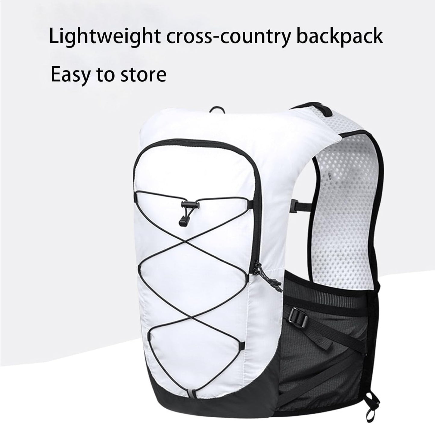 Running Vest Backpack – Lightweight Hydration Pack for Trails and Cycling – Alvory