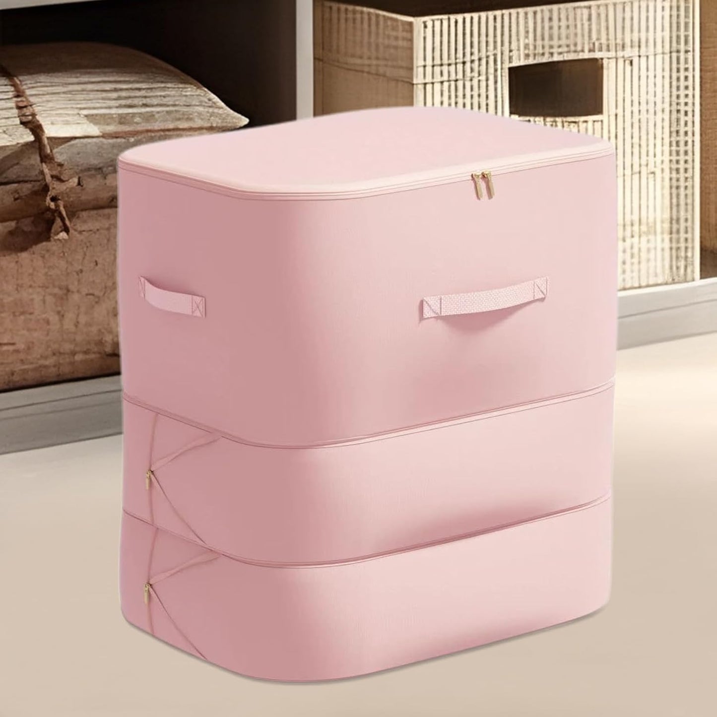 Large dustproof duvet storage bag with self-compression – Corvina