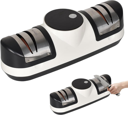 Electric knife sharpener with three speeds and LED display – EdgeMaster