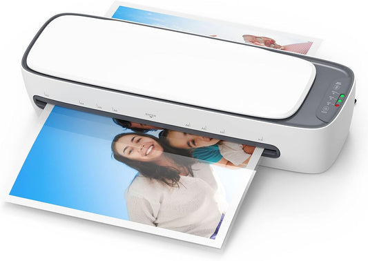 A3 desktop laminator set with hot and cold modes and 6-in-1 functions – Lexaro