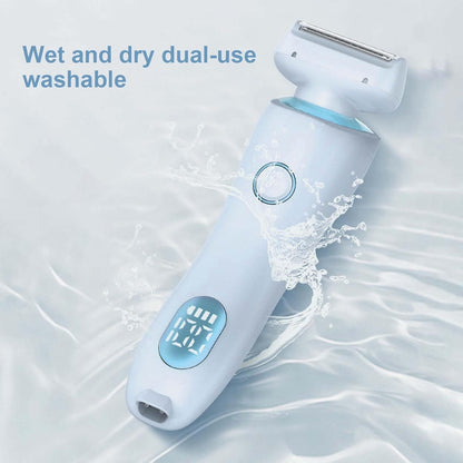 Women's electric shaver with 3 high-speed blades and 3D floating foil head – Nivora
